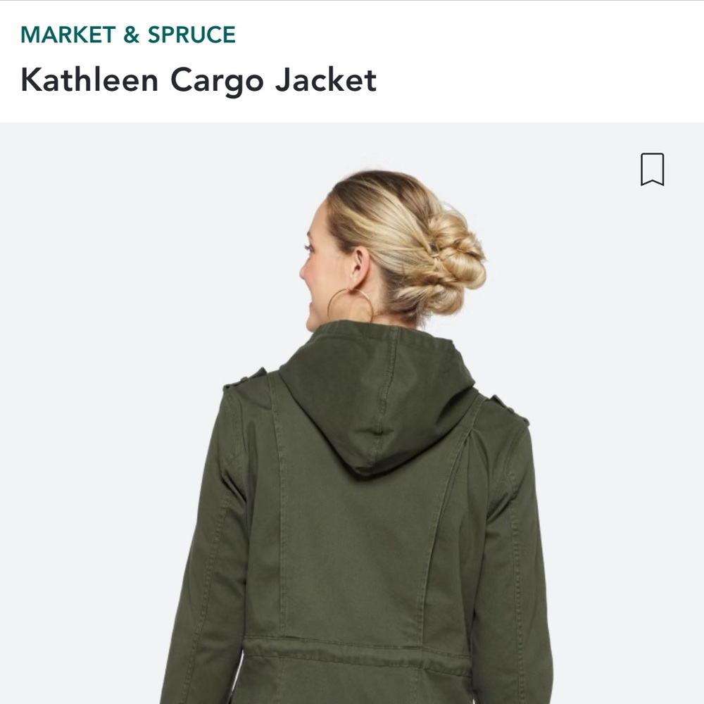 Market and Spruce Kathleen Cargo Jacket